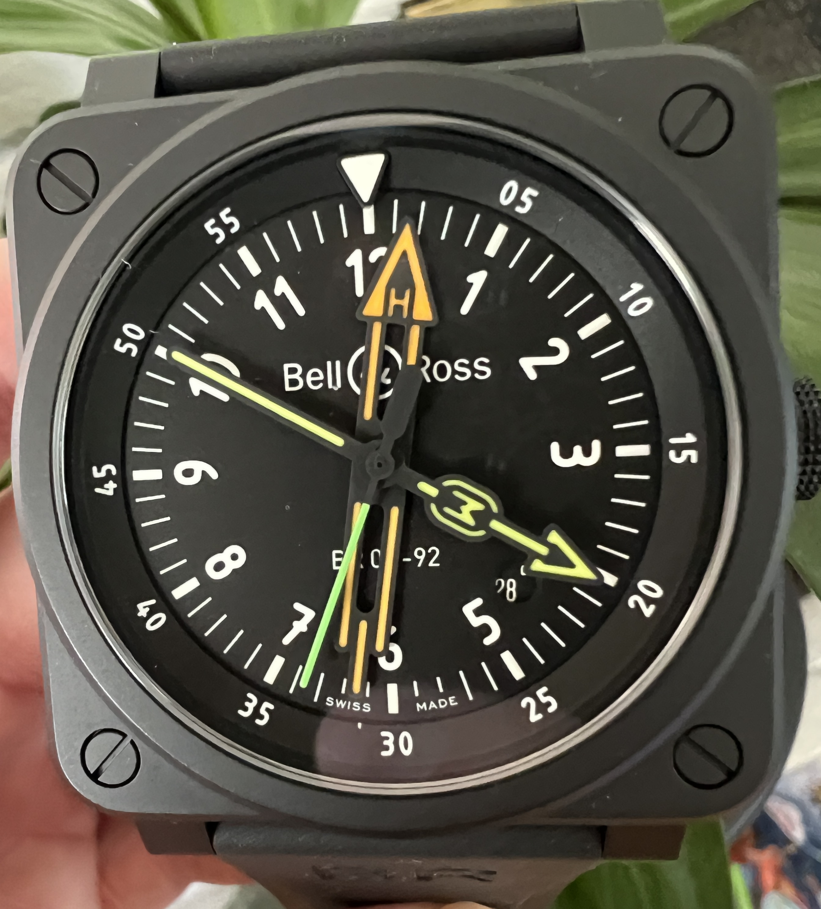 Bell & Ross BR 03-92 Radar Ceramic — Sold