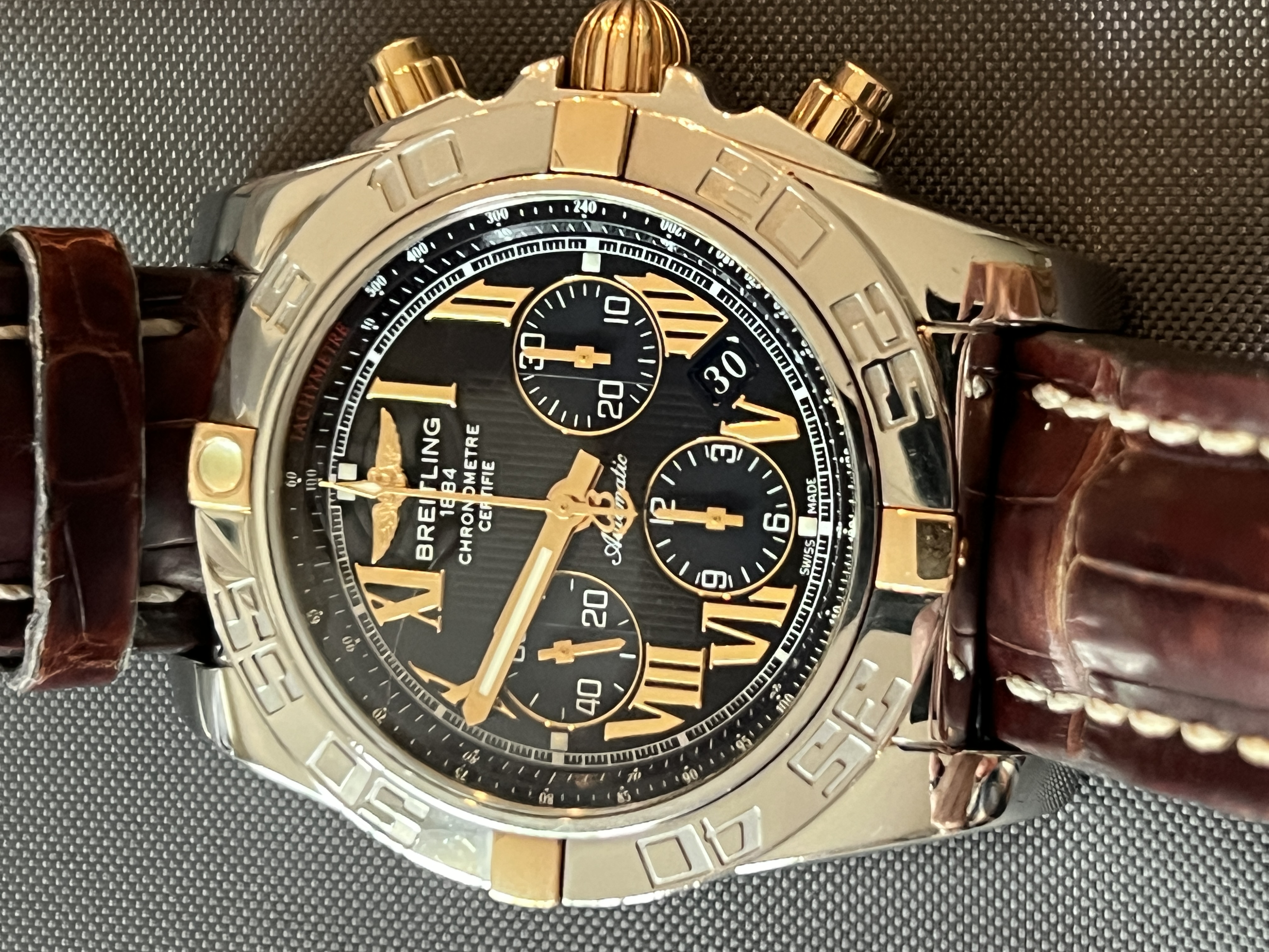 Breitling Chronomat B01 Two-Tone — Sold