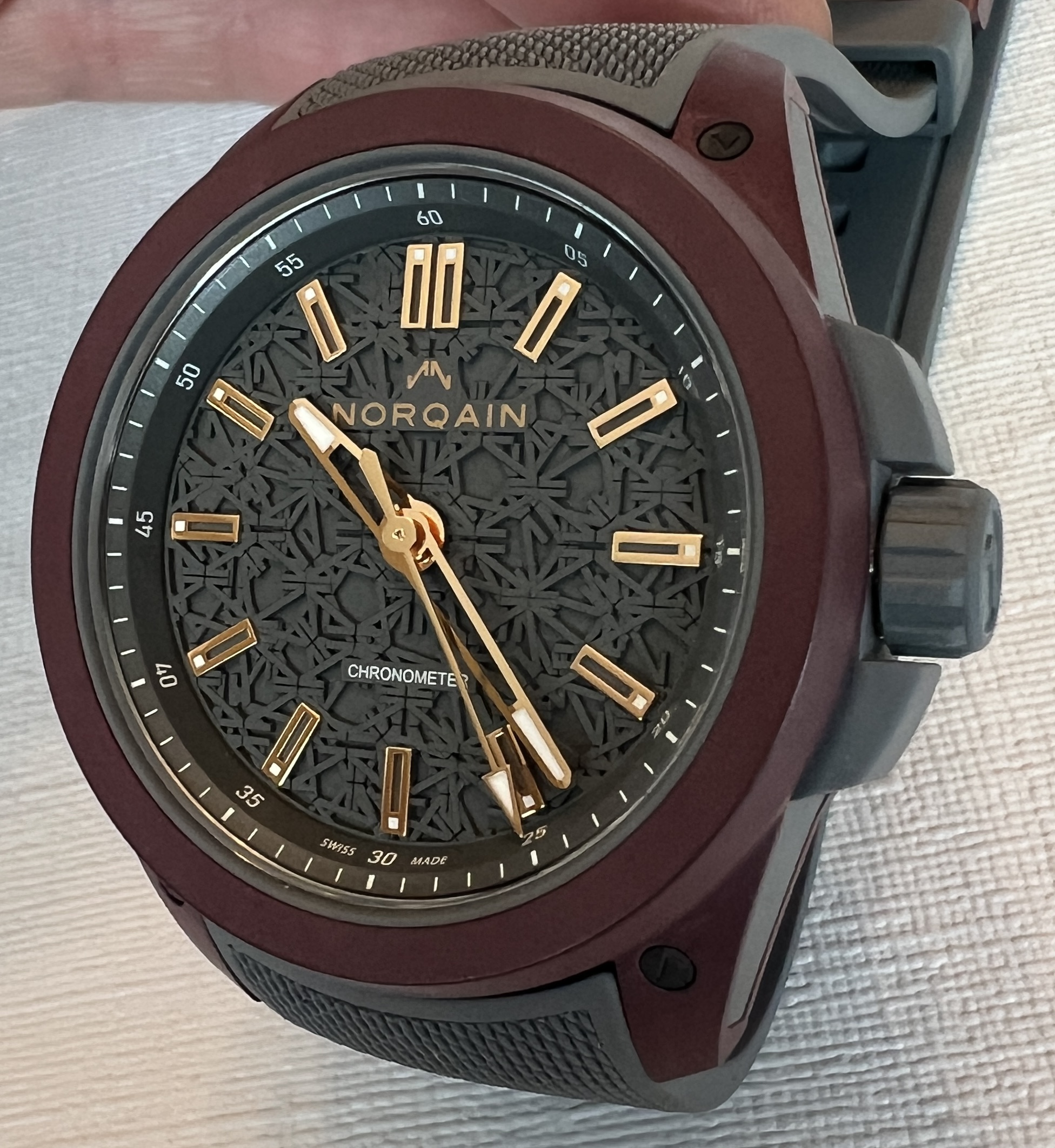 Norqain Wild One (Burgundy) — Sold