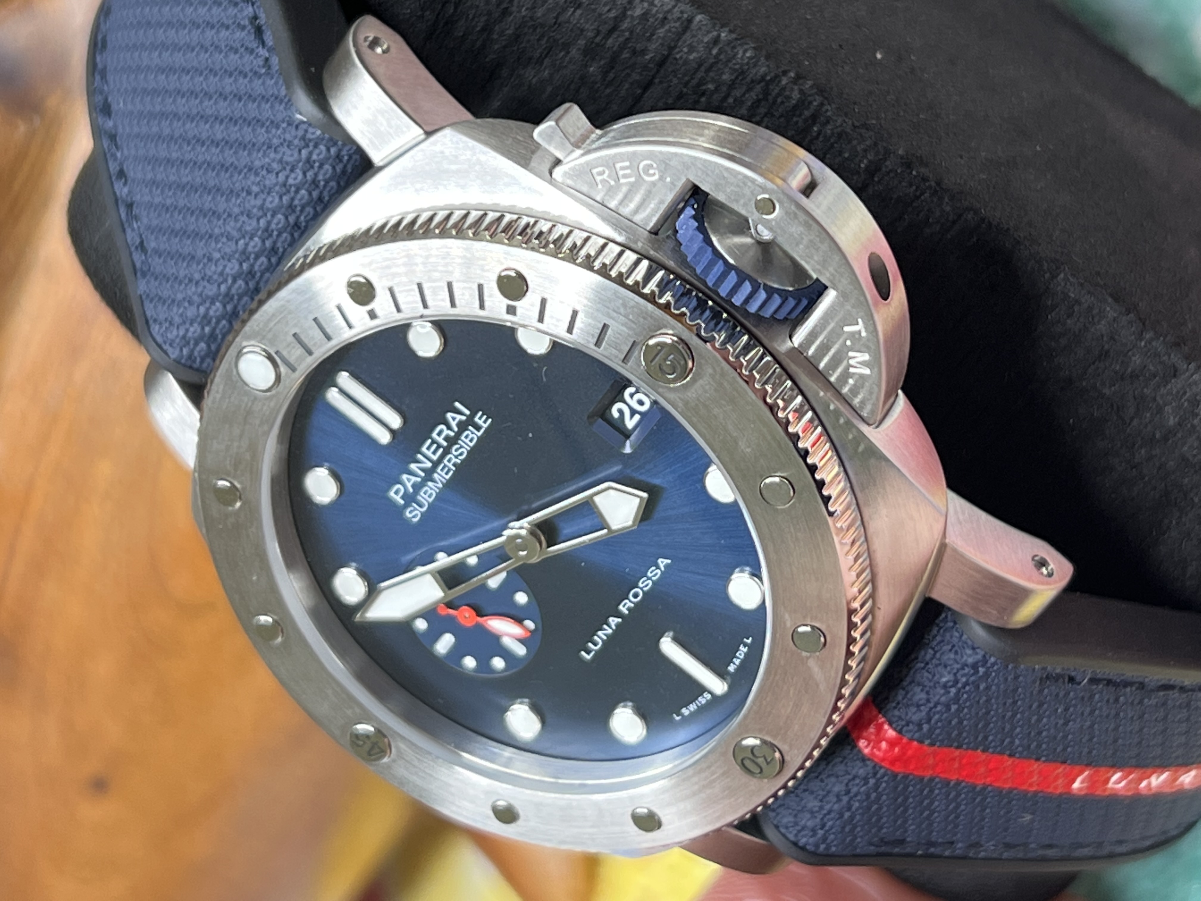 Panerai Submersible Luna Rossa — Sold