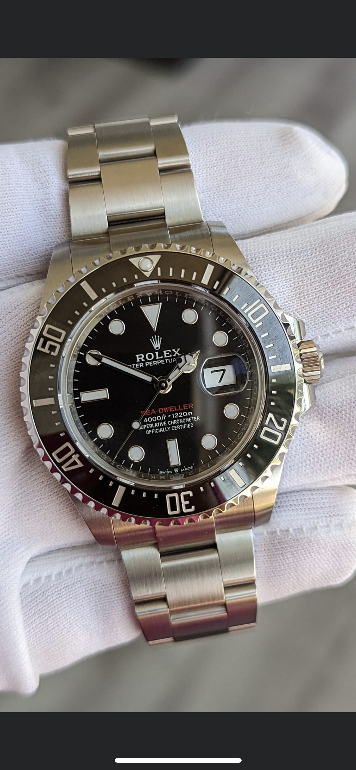Rolex Sea-Dweller 43mm "Red" — Sold